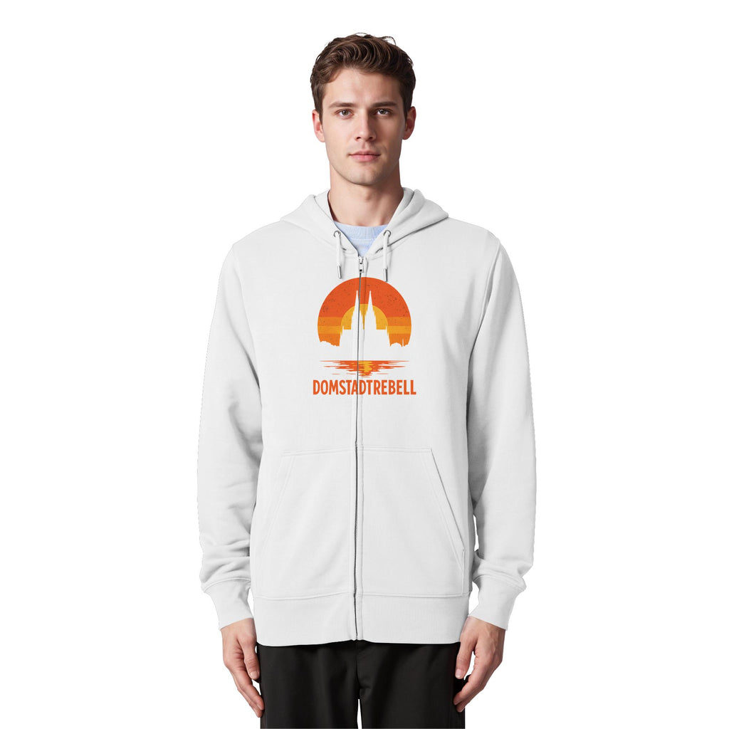 Domstadtrebell - Kölner Dom Sonnenuntergang - Organic Zipper