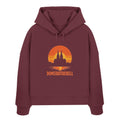 Domstadtrebell - Kölner Dom Sonnenuntergang - Womens Organic Boxcut Hoodie
