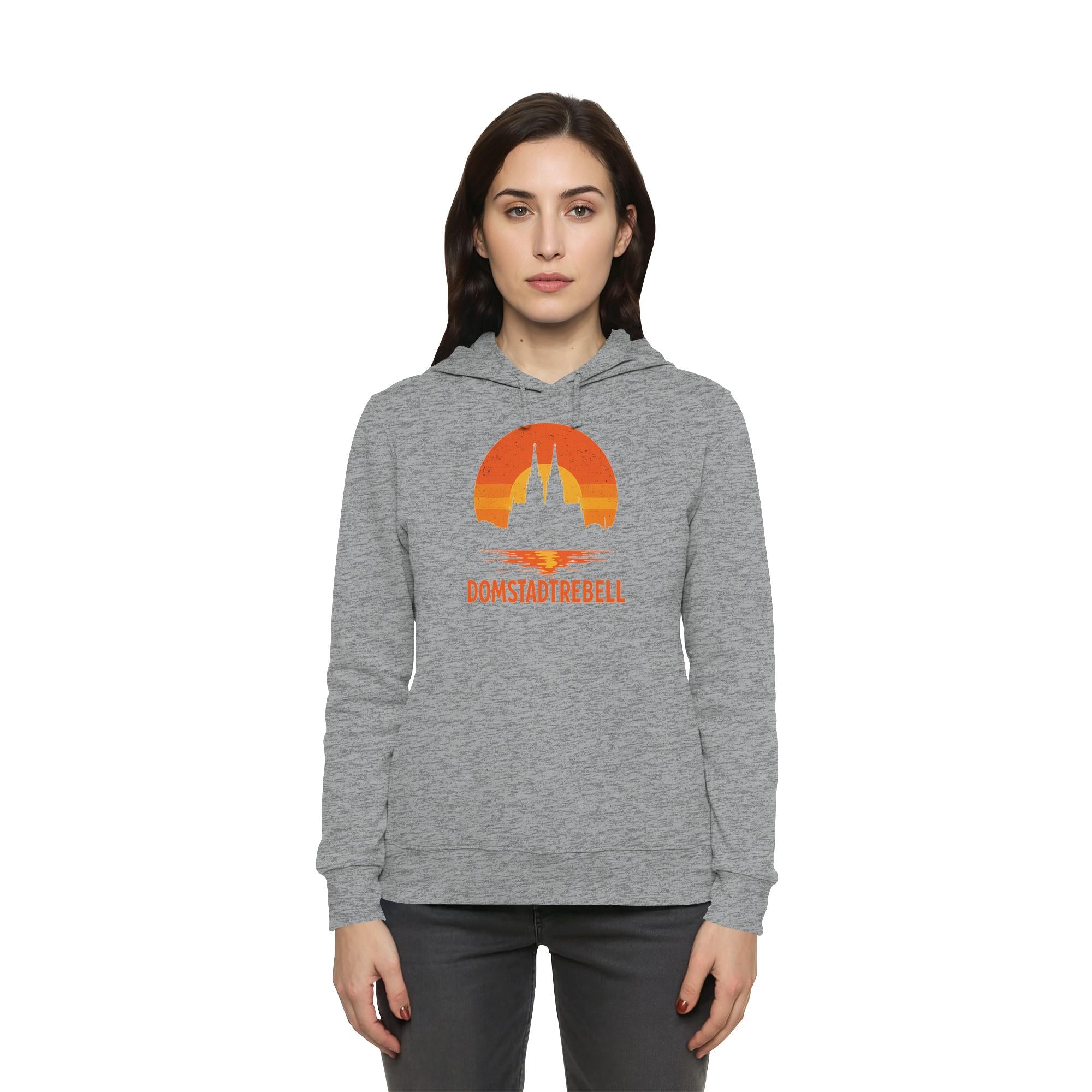 Domstadtrebell - Kölner Dom Sonnenuntergang - Frauen Organic Hoodie