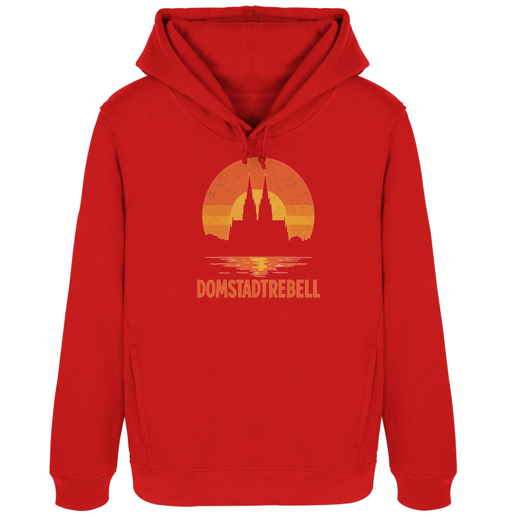 Domstadtrebell - Kölner Dom Sonnenuntergang - Frauen Organic Hoodie