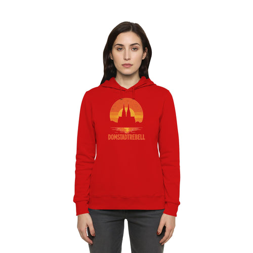 Domstadtrebell - Kölner Dom Sonnenuntergang - Frauen Organic Hoodie