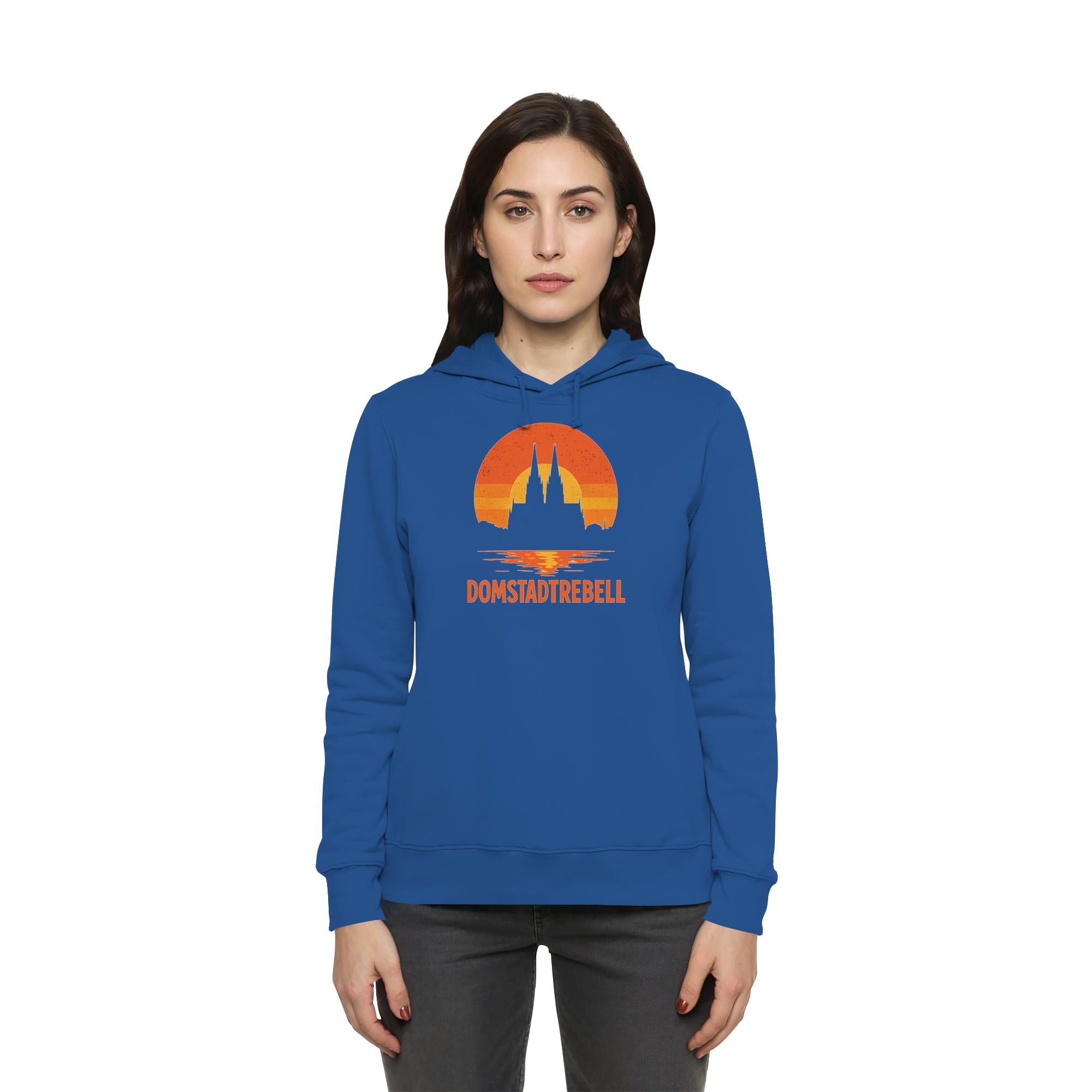 Domstadtrebell - Kölner Dom Sonnenuntergang - Frauen Organic Hoodie