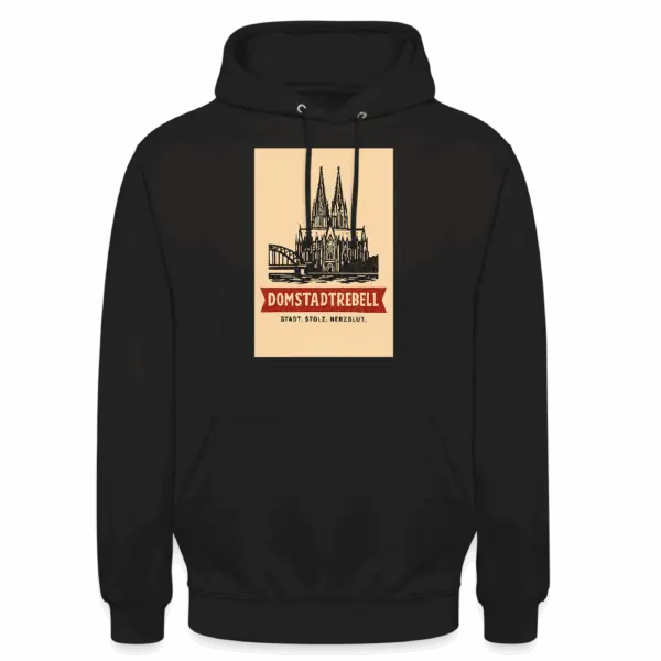 Unisex Hoodie - Domstadtrebell - Stadt. Stolz. Herzblut – Bild 2