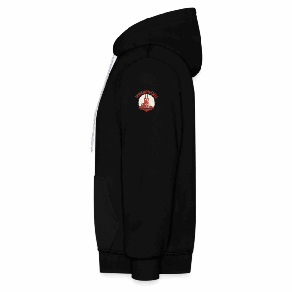 Domstadtrebell Vintage Hoodie mit Kölner Dom & Retro-Design | Hochwertiger Kontrast-Hoodie für Köln-Fans & Nostalgie-Liebhaber – Bild 3
