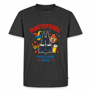 Männer Premium T-Shirt Domstadtrebell – Fastelovend Edition | Köln Karneval T-Shirt | Lustige & stylische Kölsch Designs mit Pappnas & Dom